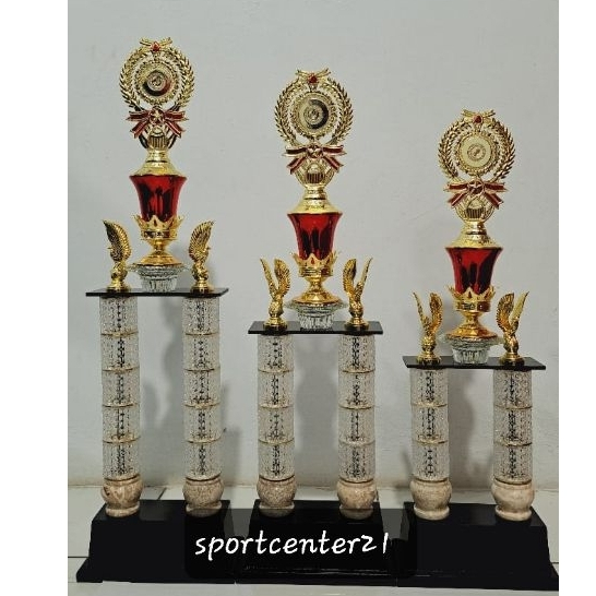PIALA/TROPHY KRISTAL PIALA CRISTAL JUARA 1-2-3