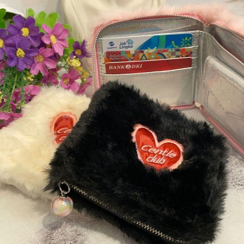 Dompet Lonely Club Centle Purse Sleting Mutiara Dompet Kekinian Viral Dompet Fashionable Korea Viral