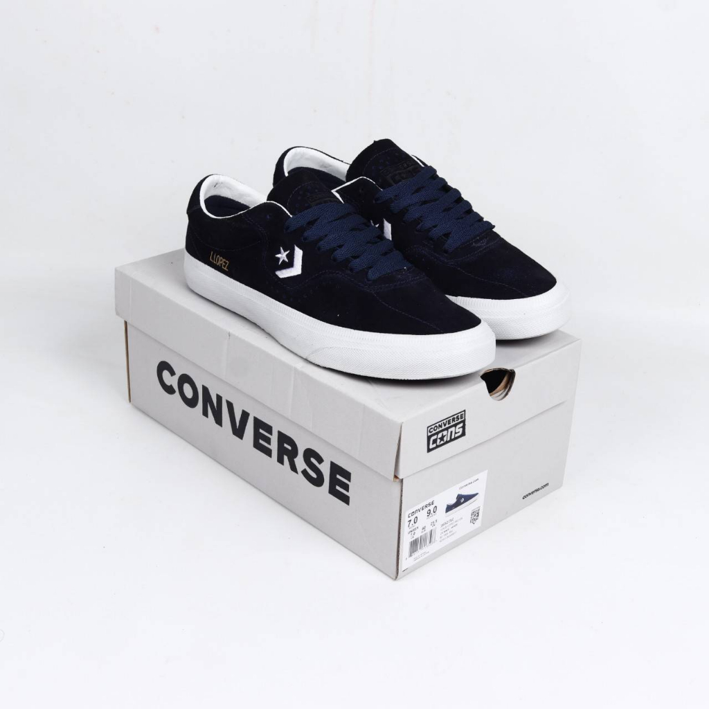 SEPATU CONVERSE LOUIE LOPEZ PRO OX NAVY WHITE