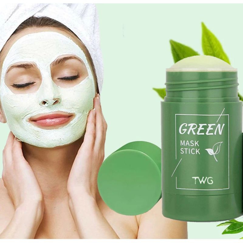 Masker Wajah Original TWG Median Green Tea Mask Cleansing Clay Stick
