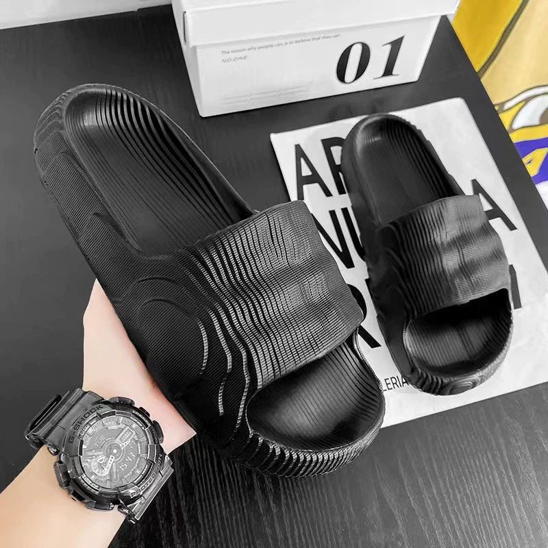 Sandal Selop adilette Cowok Terbaru Eva Rubber polos