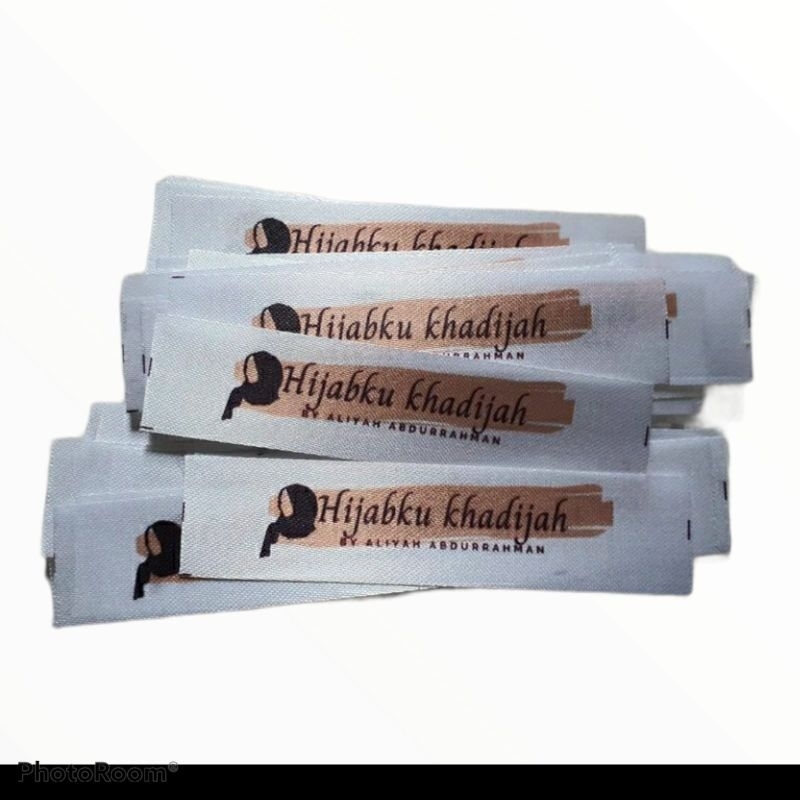 

Label Baju / Label Hijab / Label Pakaian / Label Nama