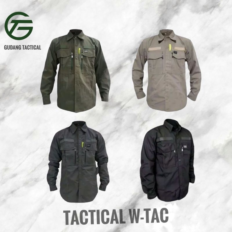 KEMEJA TACTICAL W-TAC