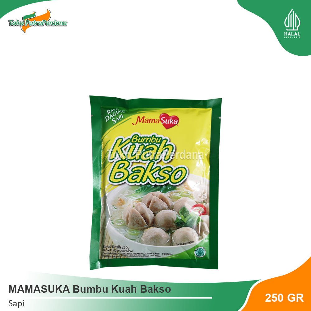 

MAMASUKA Bumbu Kuah Bakso Sapi 250gr