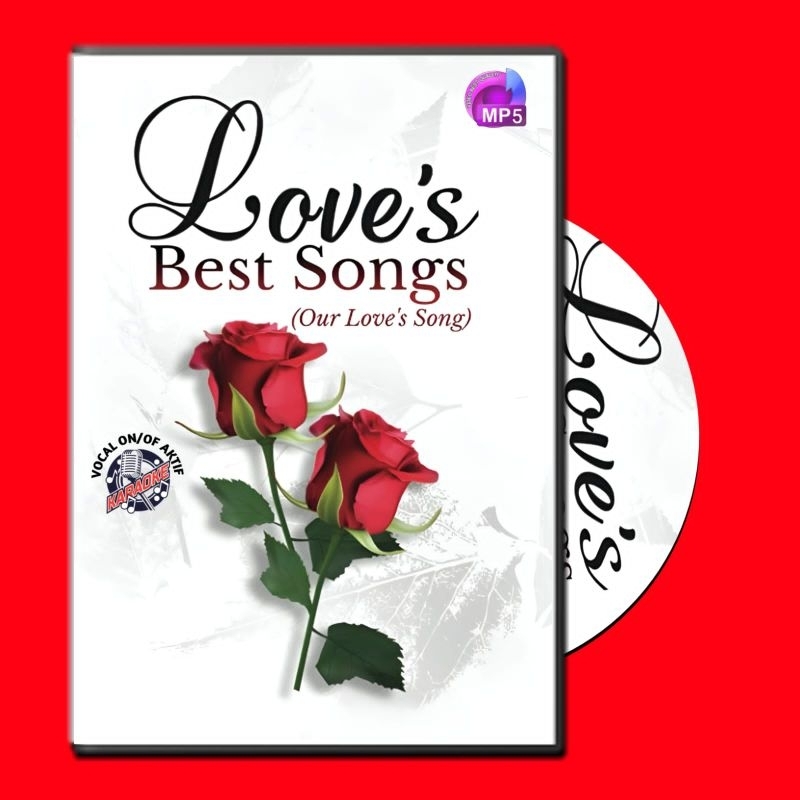 kaset TERLARIS MP5 Lagu Karaoke LOVE SONGS COLLECTION