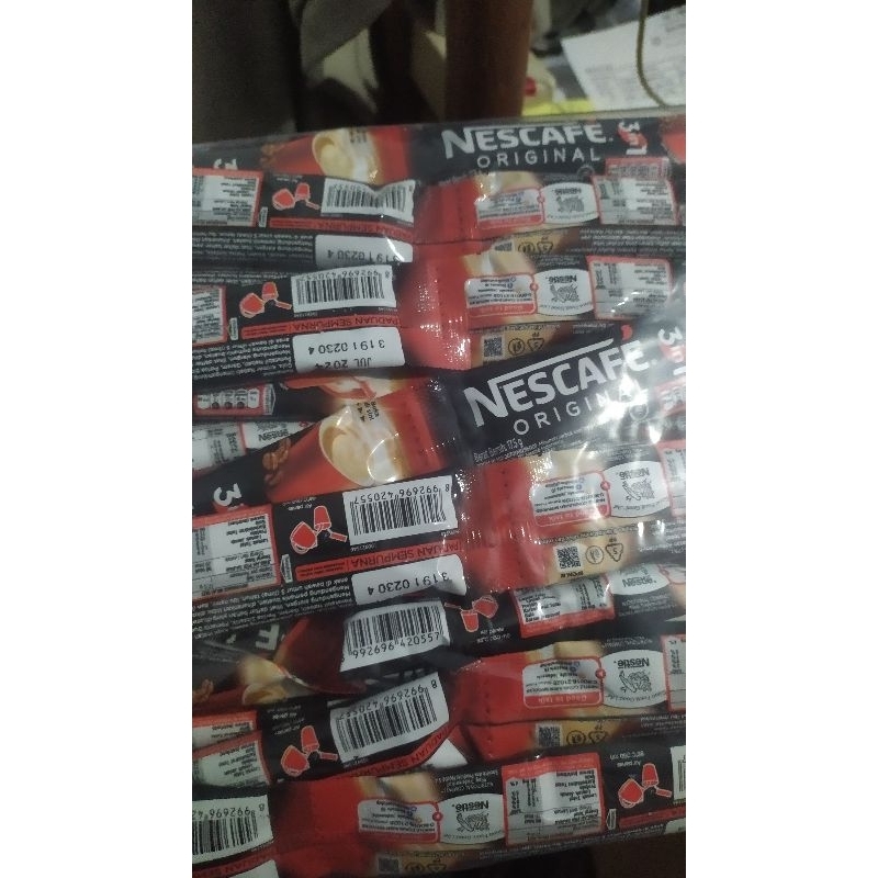 

Nescafe 3 In 1 Original 1 Pack Isi 8 Renteng