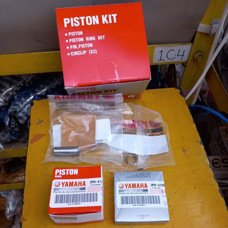 MIO M3 PISTON KIT 100% ORIGINAL YAMAHA KODE 2PH