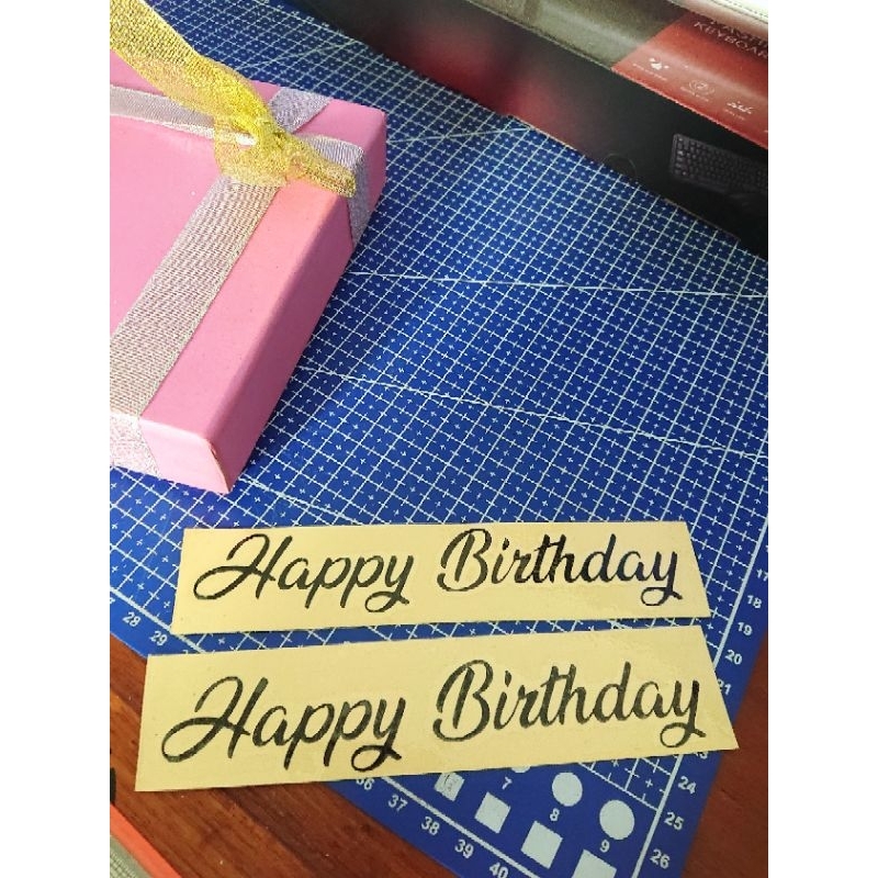 

stiker happy birthday