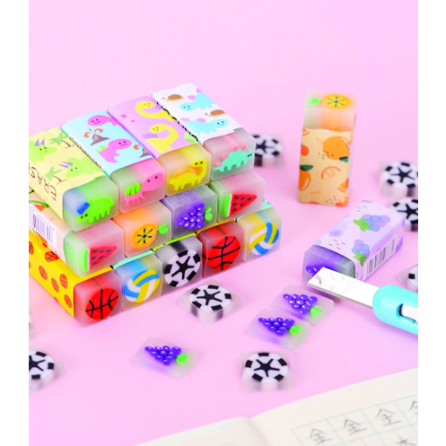 

Penghapus Pensil Eraser Hapusan Karakter Kartun Lucu Unik