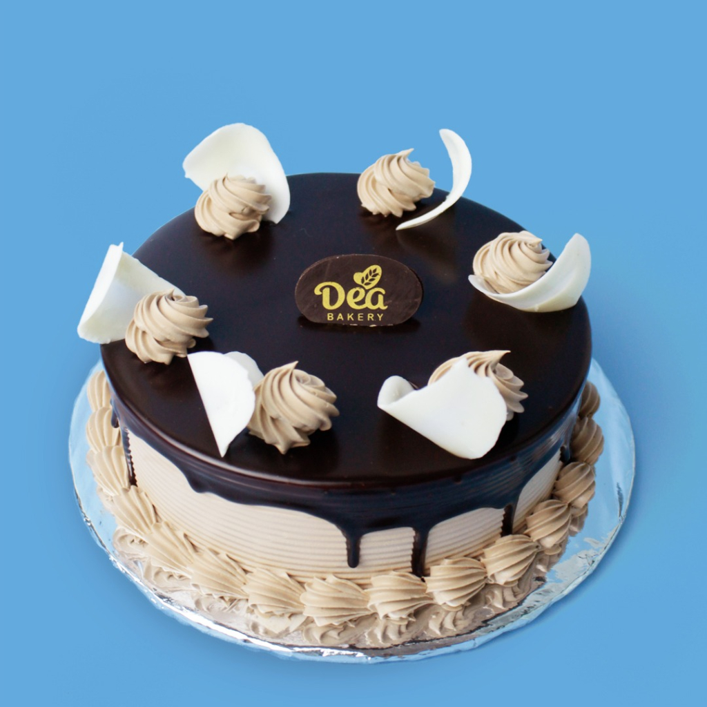 Kue Ulang Tahun - Whipping Tart Choco Moonlight Dea Bakery (Diameter 15 cm)