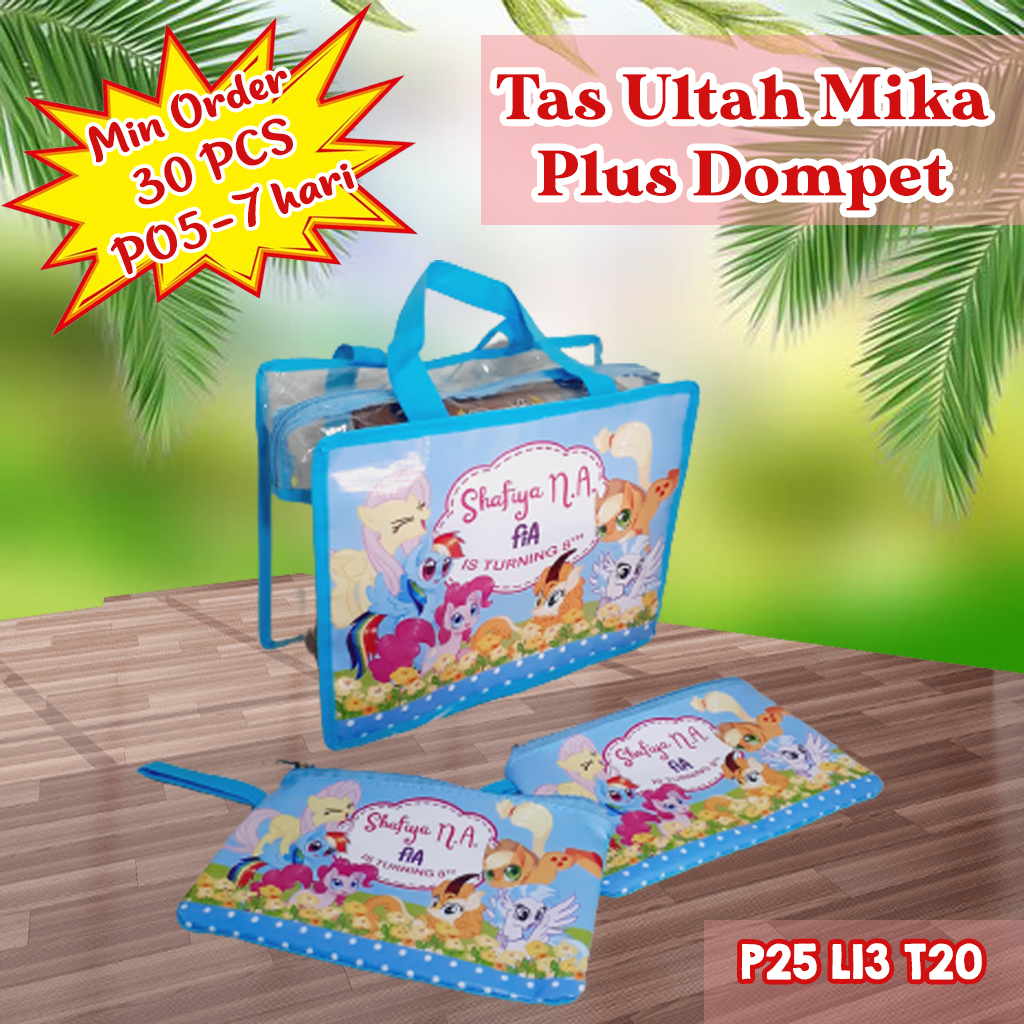 

Tas Souvenir Ulang Tahun Resleting Anak Custom Murah