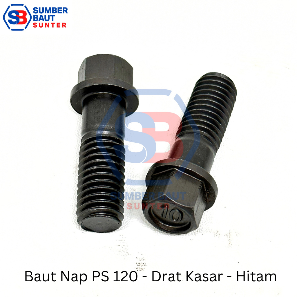 PS 120 Baut Nap PS As Roda / PS Axle Bolt - Drat Kasar