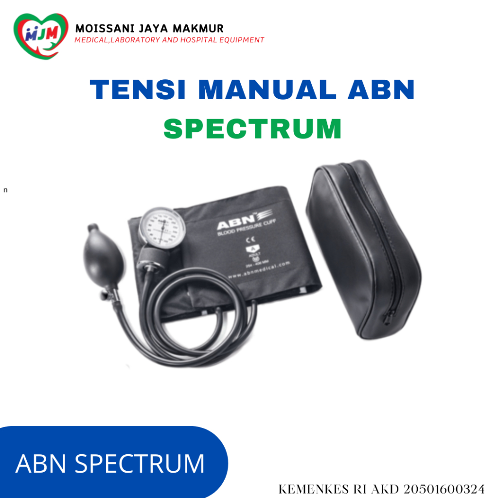 TENSIMETER ANEROID ABN / ABN SPECTRUM / TENSI METER ANEROID MANUAL ORIGINAL
