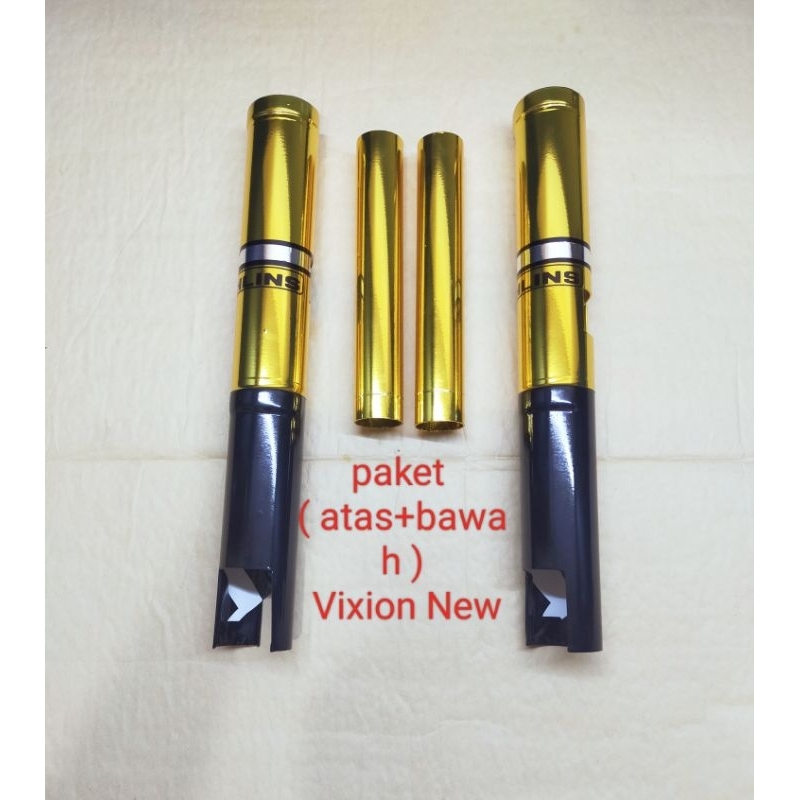 Promo paket cover shock Variasi Yamaha New Vixion NVL/NVA sepaket (atas bawah)