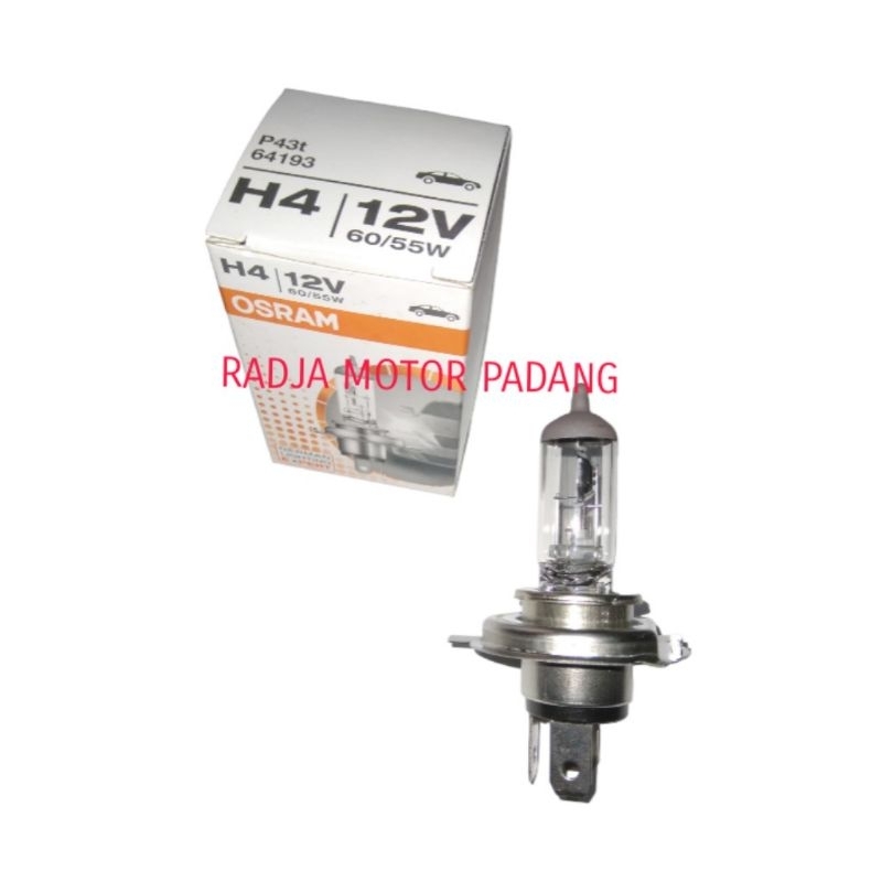 Bola lampu H4 12V 60/55W osram