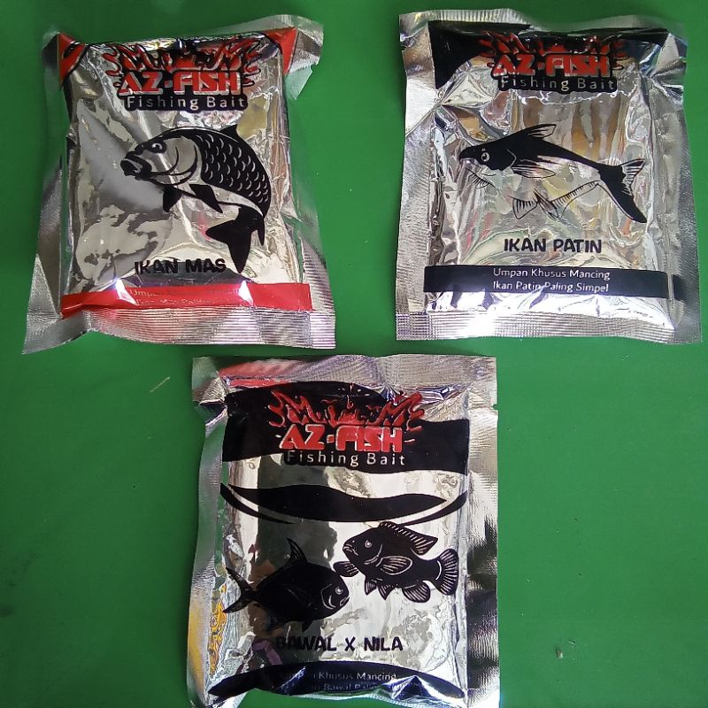 PELET AZ-FISH IKAN MAS IKAN PATIN IKAN BAWAL DAN NILA
