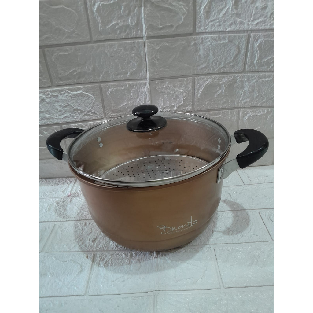 Maspion Bronita Panci Dandang  Steamer 26cm / panci kukusan