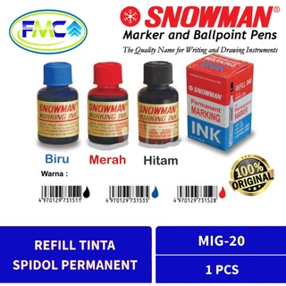 

Tinta Spidol Snowman Permanen Isi Ulang Snowman Refill Sepidol Permanent Market Asli Original Produk Super Bagus
