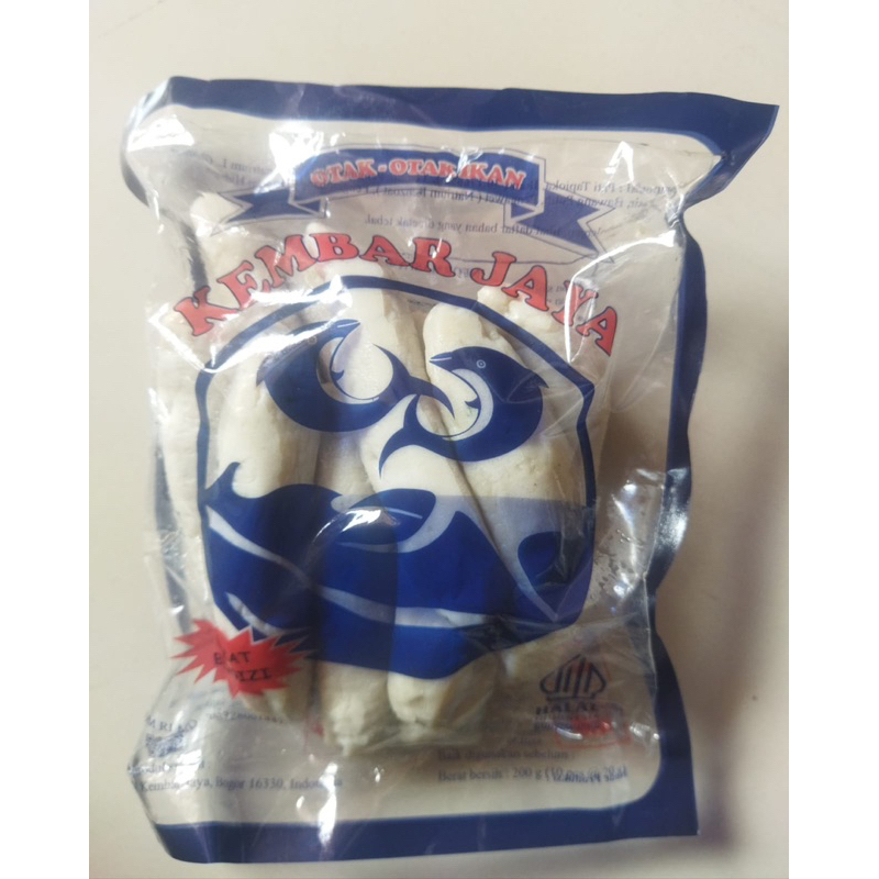 

GROSIR Otak-otak kembar jaya 1 ball isi 25pack