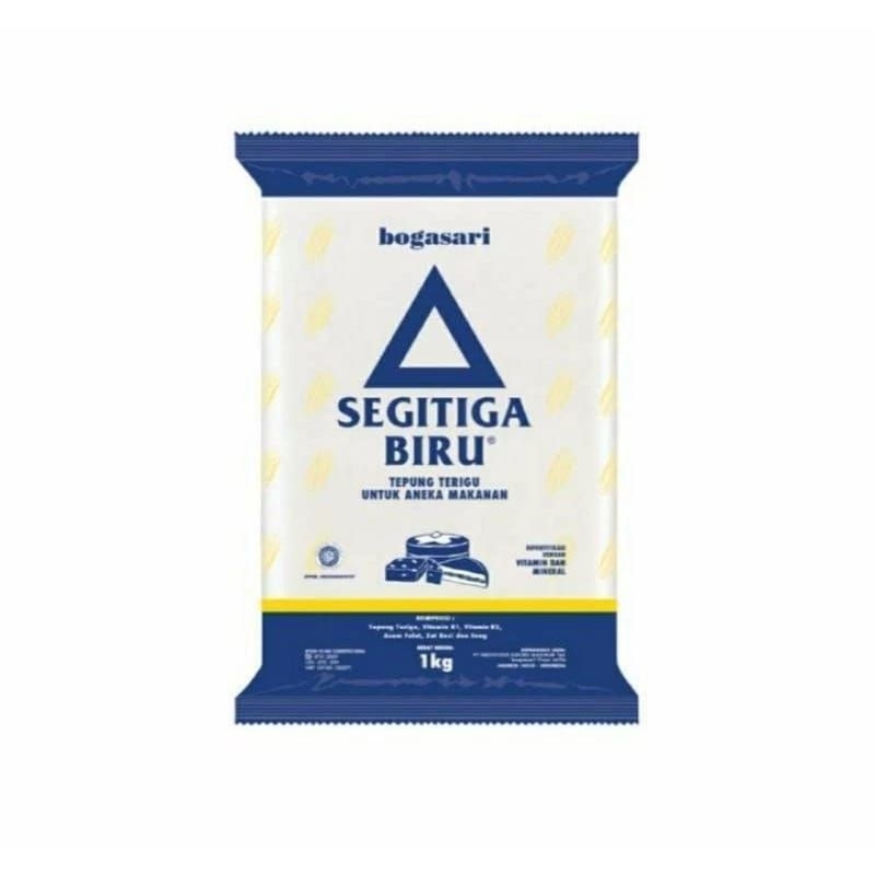 

Tepung Terigu SEGITIGA BIRU 1kg | Lencana Merah 1kg
