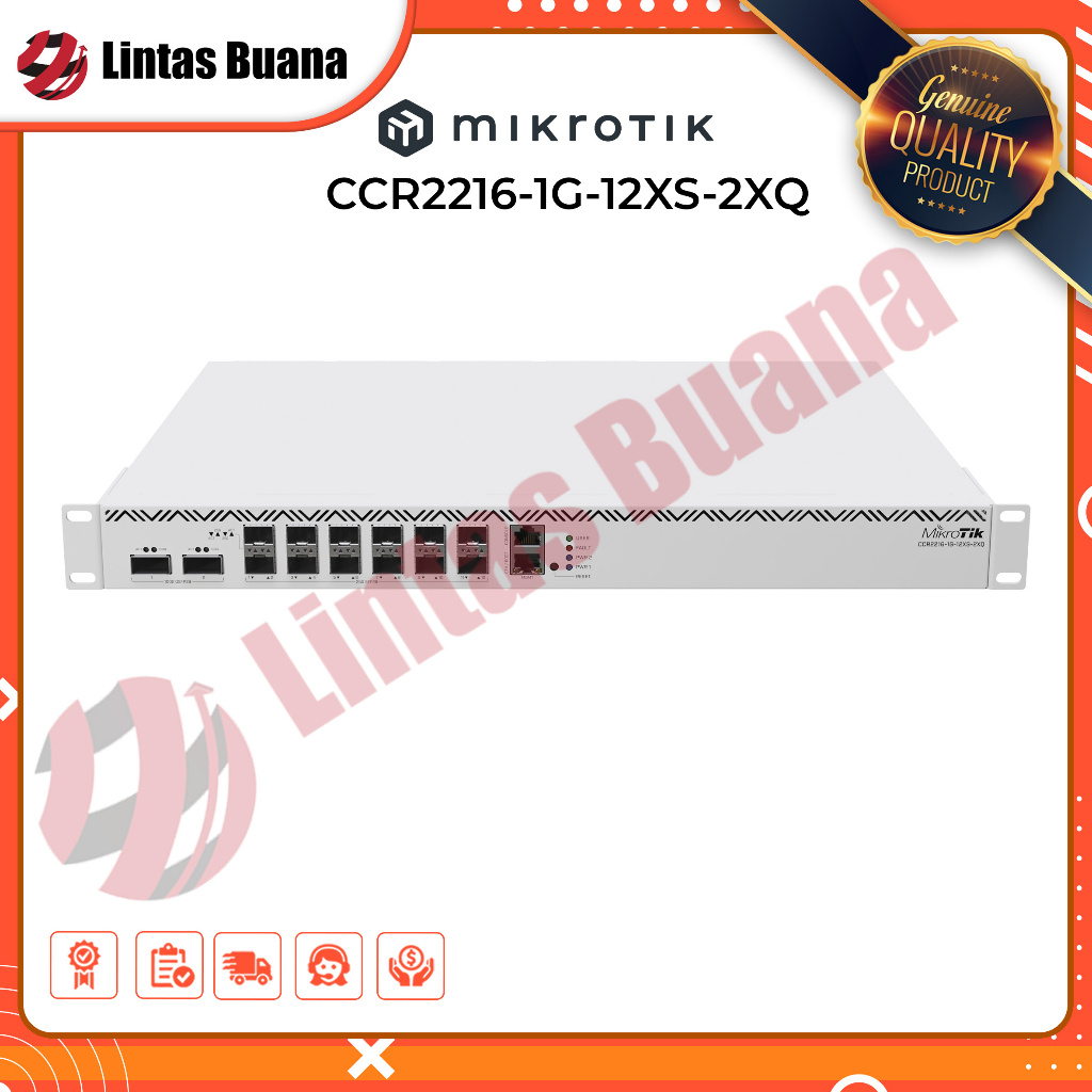 Mikrotik CCR2216-1G-12XS-2XQ CCR 2216 1G 12XS 2XQ