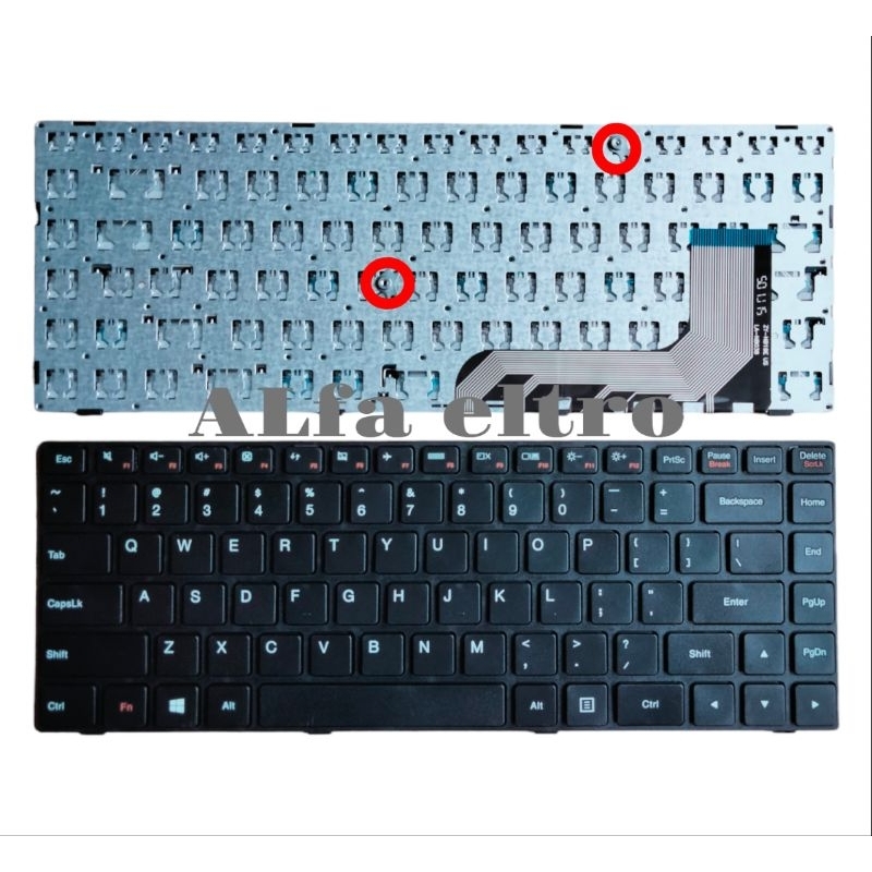 Keyboard laptop lenovo ideapad 100-14 100-14iby