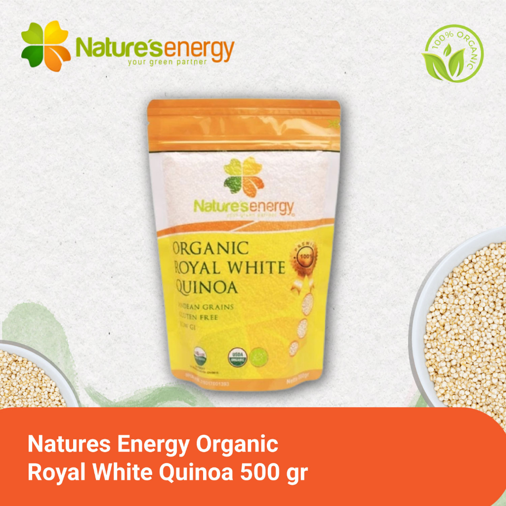 

Natures Energy Organic Royal White Quinoa 500 gr