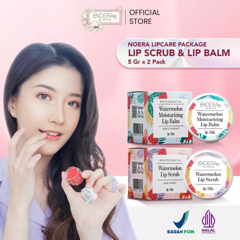 MANADO NOERA - LIP SCRUB & LIP BALM