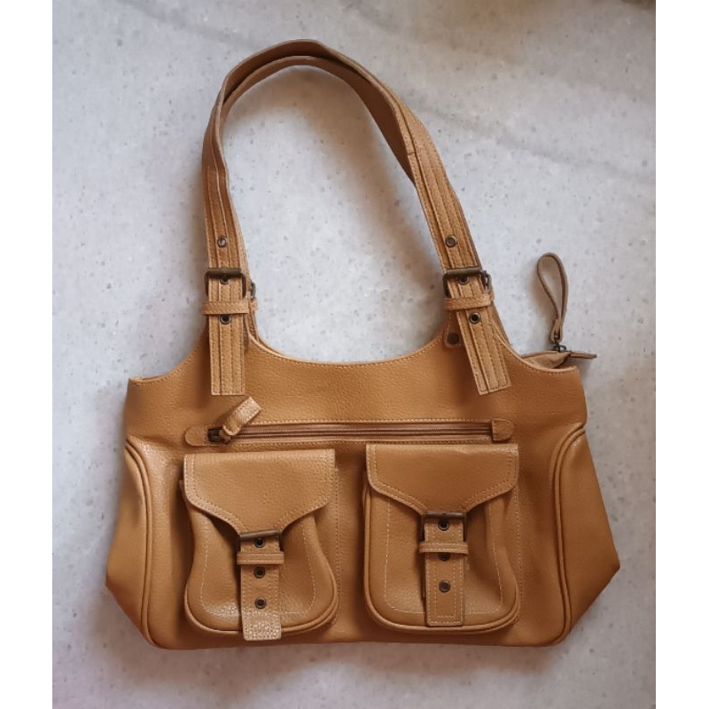 Shoulder Bag Innisfree Kulit Asli 2nd Very Good Con