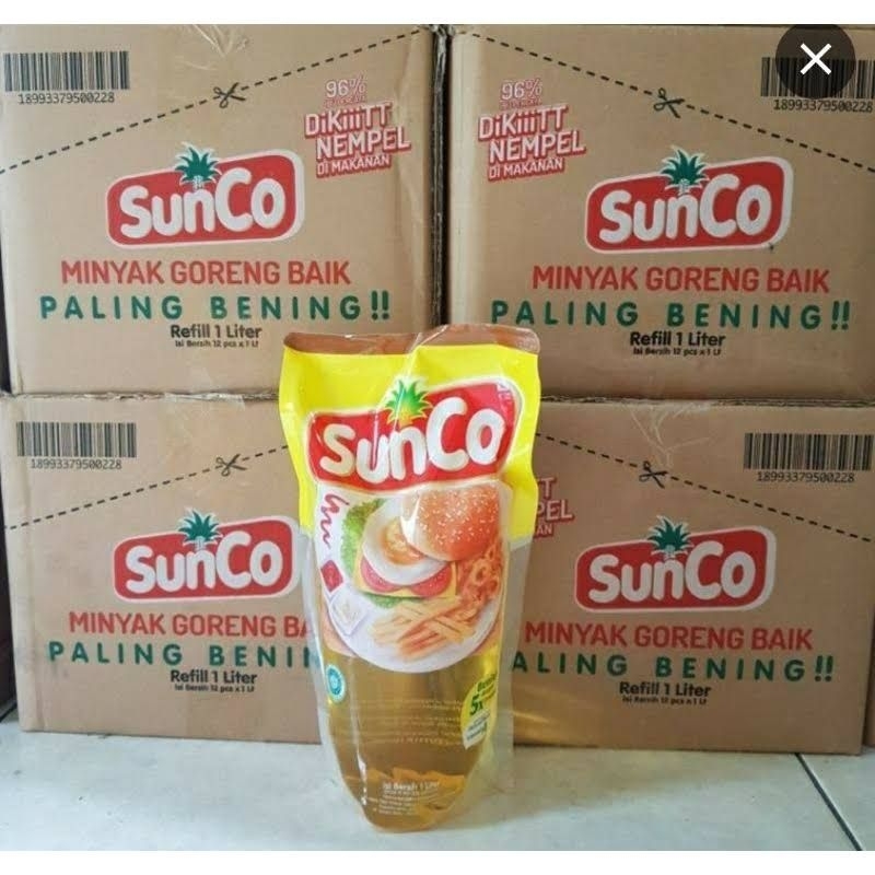 Minyak goreng SUNCO 2L. 1dos isi 6.