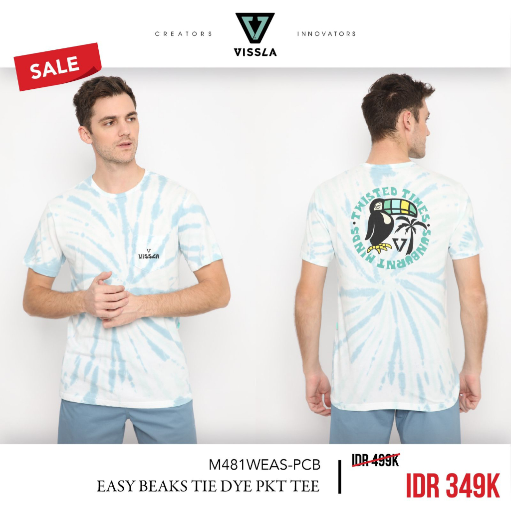 RAYSURF VISSLA SALE T-SHIRT PRIA M481WEAS-PCB ORIGINAL