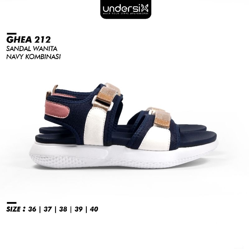 UNDERSIX - Ghea 212 Sandal Gunung Wanita Sandal Kasual Cewe