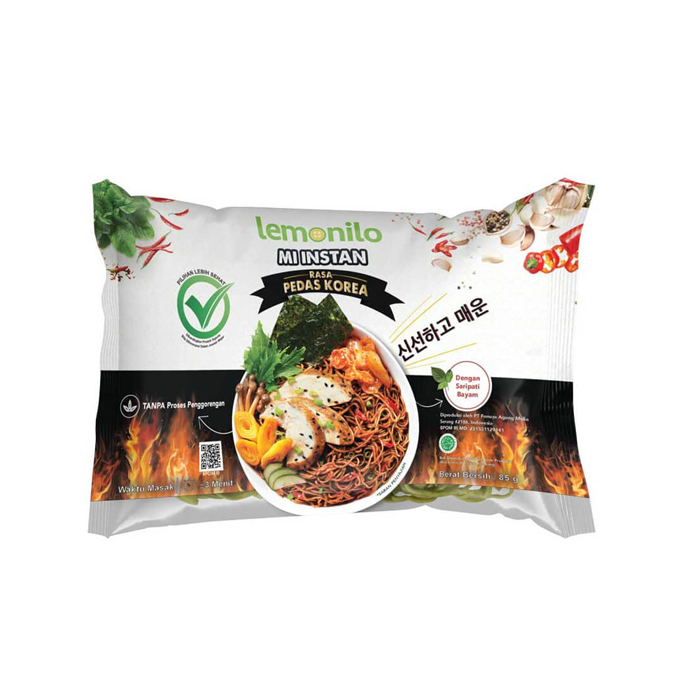 

Lemonilo Mie Goreng Pedas Korean 85gr