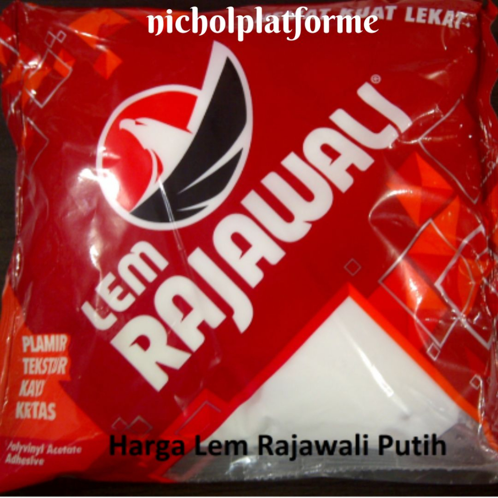 

❤nicholplatforme❤Lem Rajawali Putih / Lem Kayu Plamir Lem Serbaguna / Lem Rajawali Putih PVAC Lem Kertas Plamir Tembok Kemasan