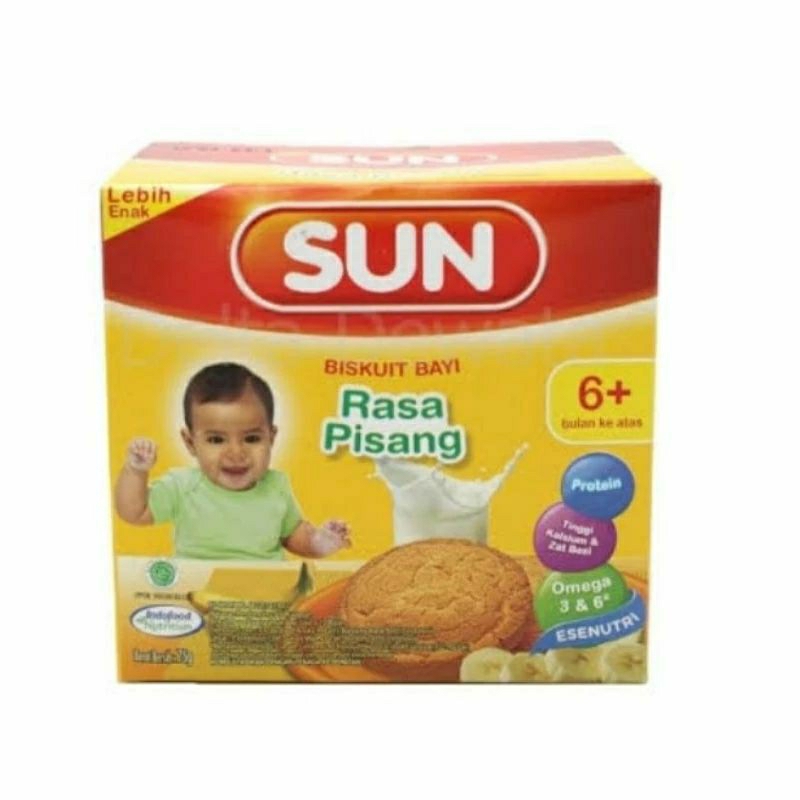 

SUN RUSK BISKUIT RASA PISANG dan SUSU MADU 6+