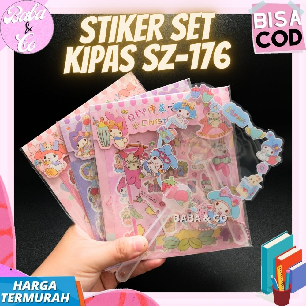 

STIKER SANRIO KIPAS PAKET STICKER KIPAS SANRIO STIKER SZ-176 MURAH COD STIKER KIPAS UNIK LUCU STIKER SANRIO SZ 176