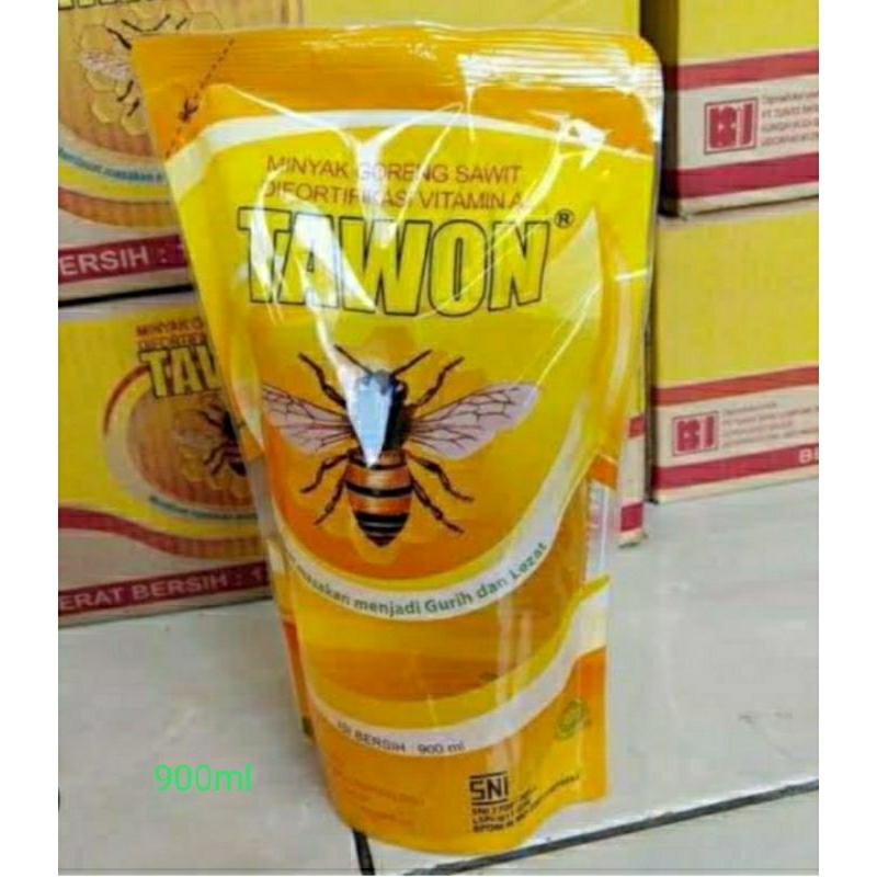 

Minyak goreng Tawon 900 ml