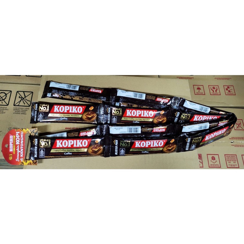 

6 renceng kopiko blister pack kemasan baru