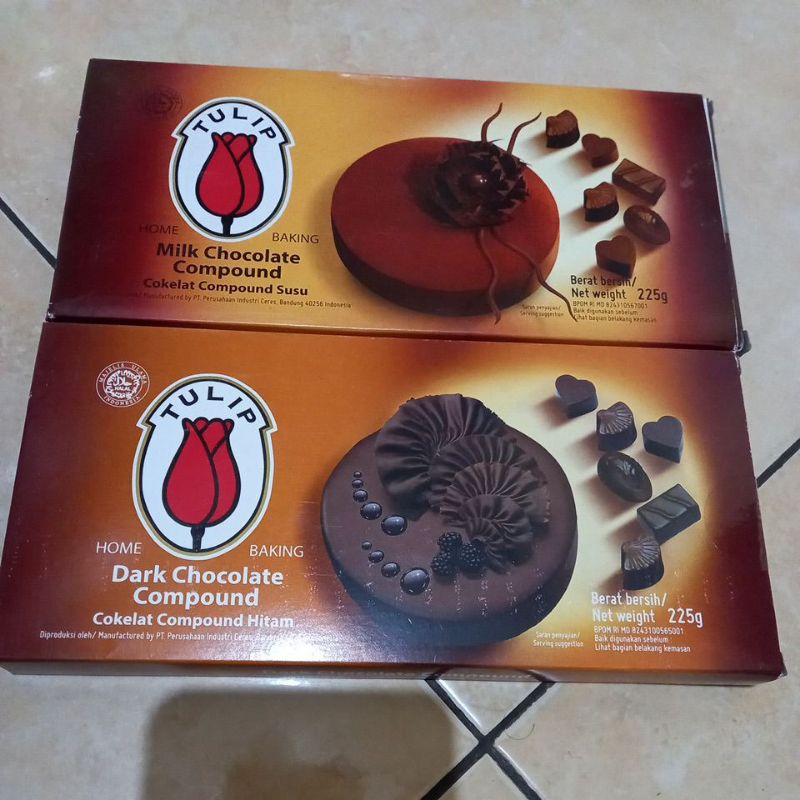 

Tulip chocolate Compound 225g