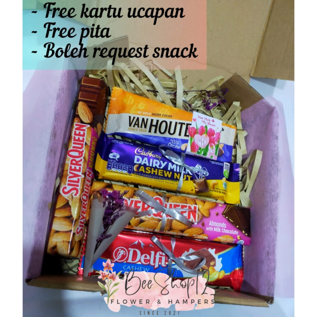 

HAMPERS / GIFT BOX WISUDA, ULANG TAHUN, ANNIVERSARY, VALENTINE DLL / CHOCOLATE EDITION / HAMPERS COKLAT / HAMPERS BIRTHDAY