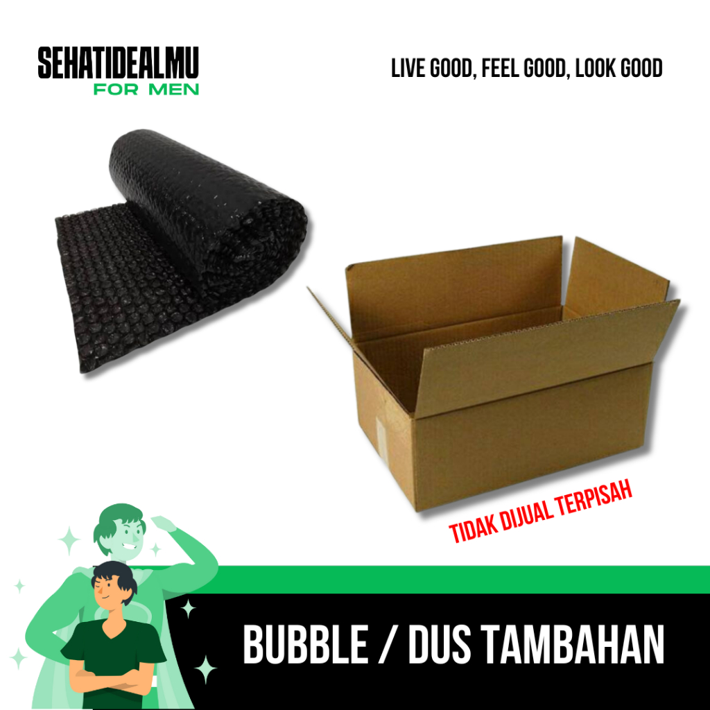 

Sehatidealmu Bubble Wrap dan Dus Packing Tambahan Disarankan Untuk Paket Botol dan Cairan