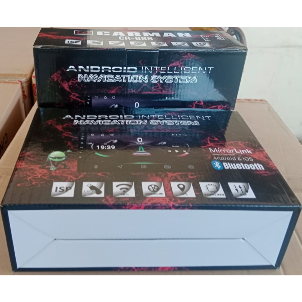 Double Din Android 9" Carman SALSA Ram 2/32 TV Mobil Android - 9 INCH SALSA