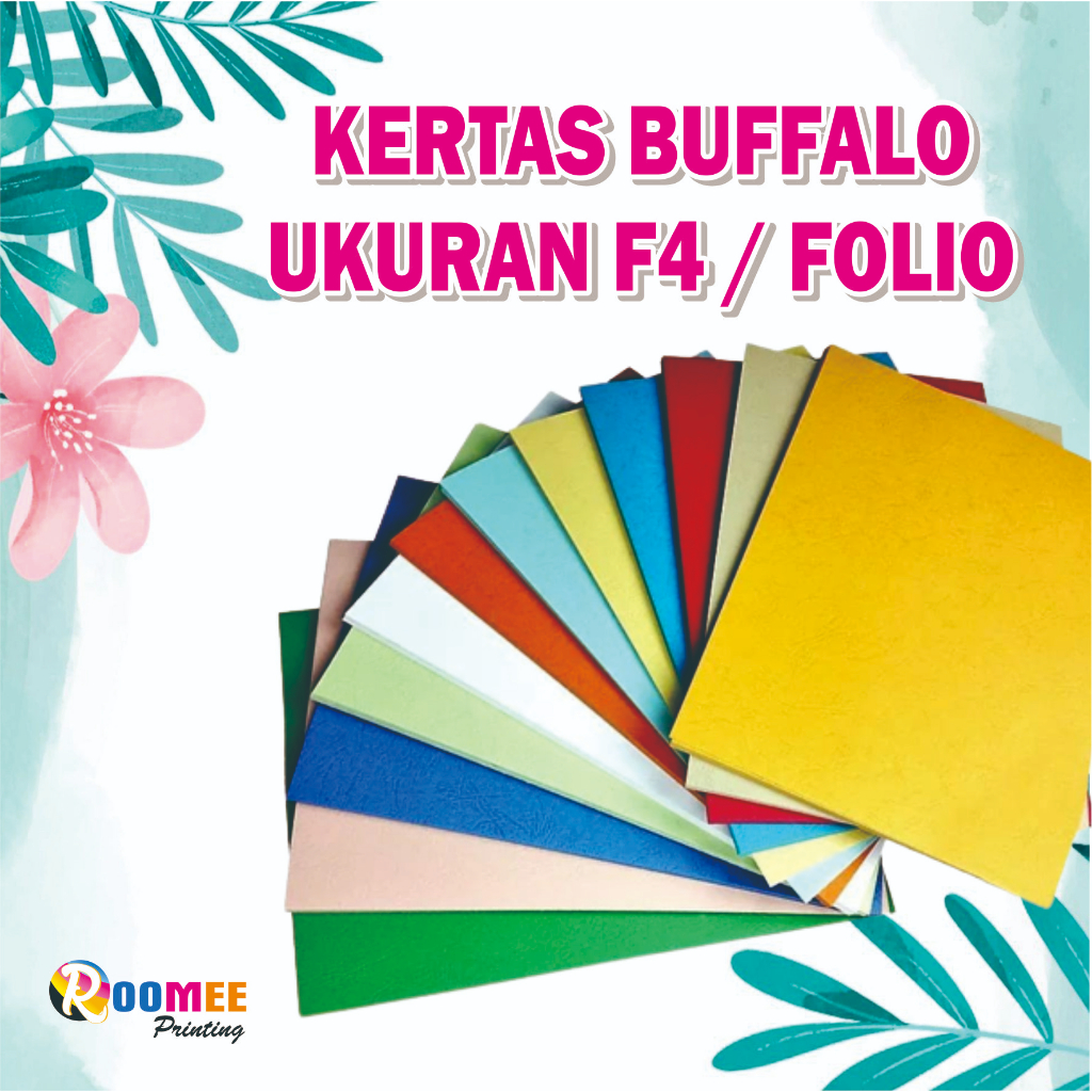 

KARTON / KERTAS BUFFALO F4 TEBAL TERMURAH BANYAK WARNA / KERTAS JILID BUKU