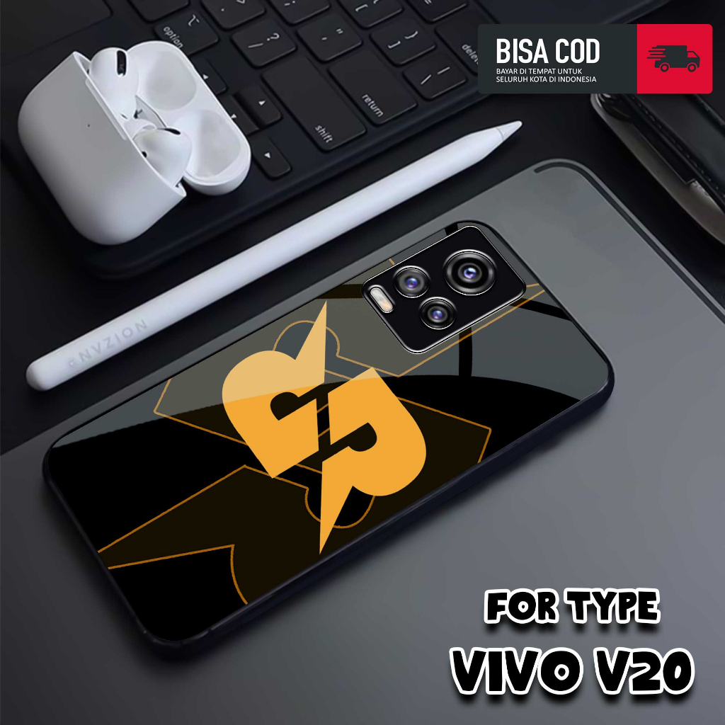 Case Vivo V20 - MOTIF RRQ - Casing Hp Vivo V20 - Hardcase Premium Glossy - Silikon - Softcase Hp - A