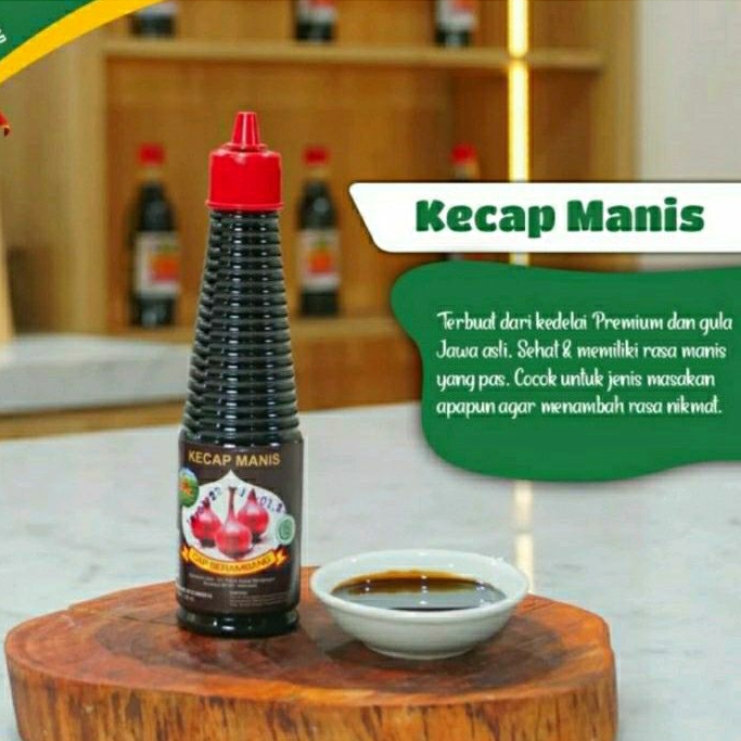 

Kecap Manis Gula Jawa Premium Cap Berambang Brambang 140ml BOTOL