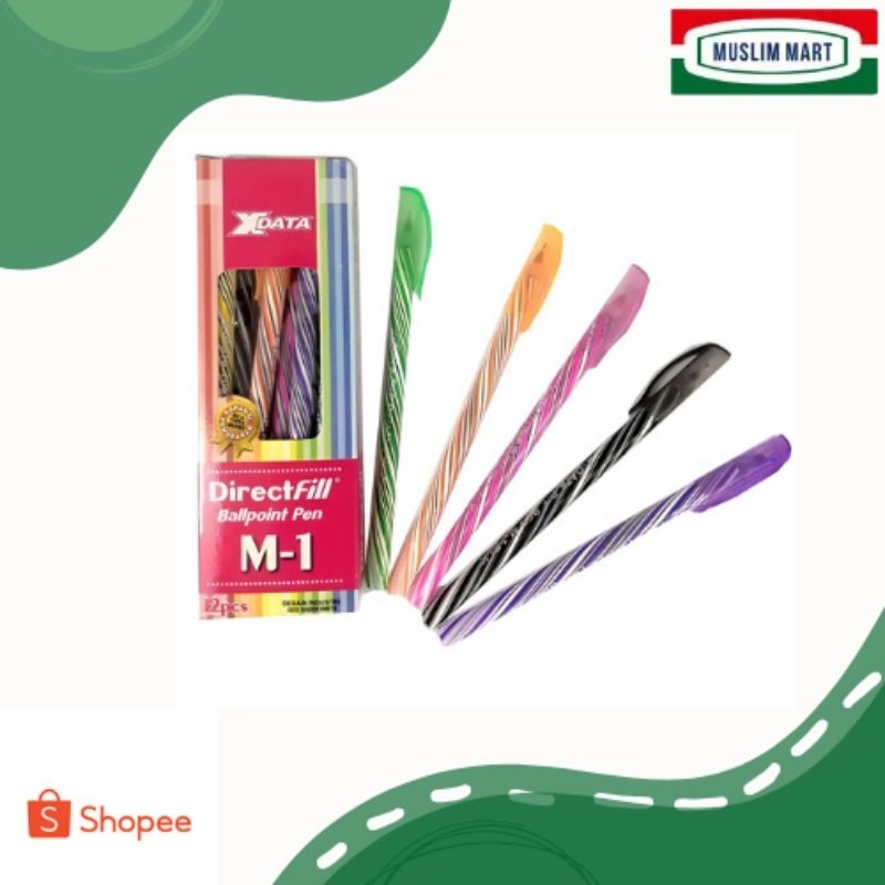 

(1 PACK) Ballpoint/ pulpen X Data