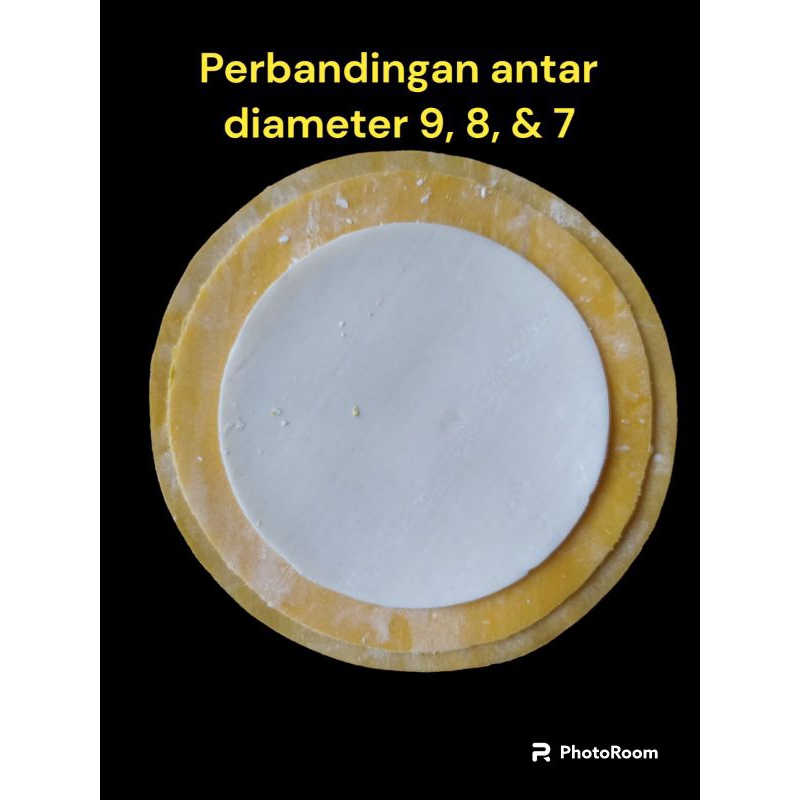 

Kulit Dimsum uk.8cm dan 9cm