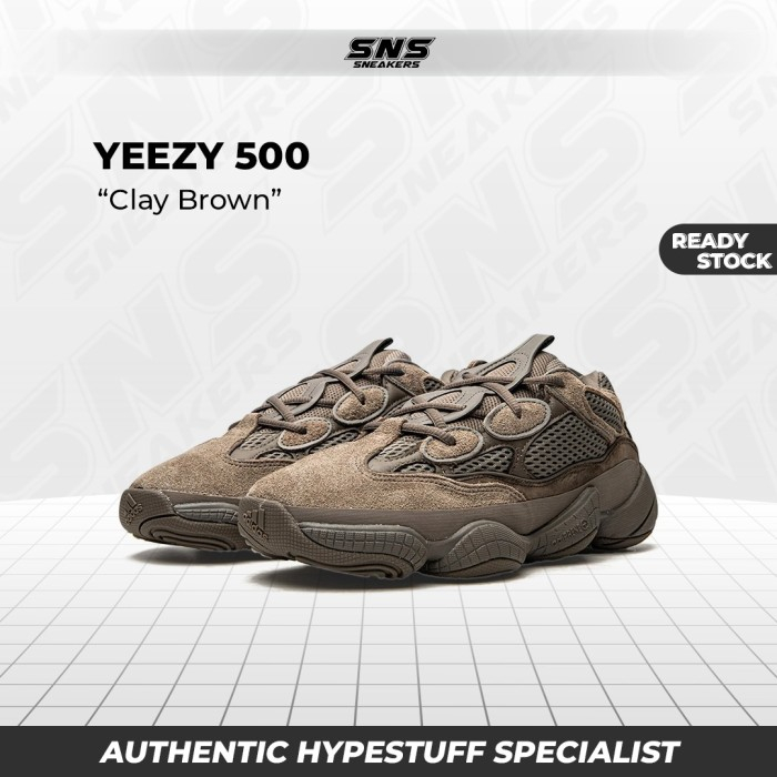 Adidas Yeezy 500 Clay Brown 100% Original Authentic