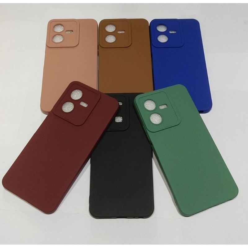 Case macaron pro camera Vivo Y22