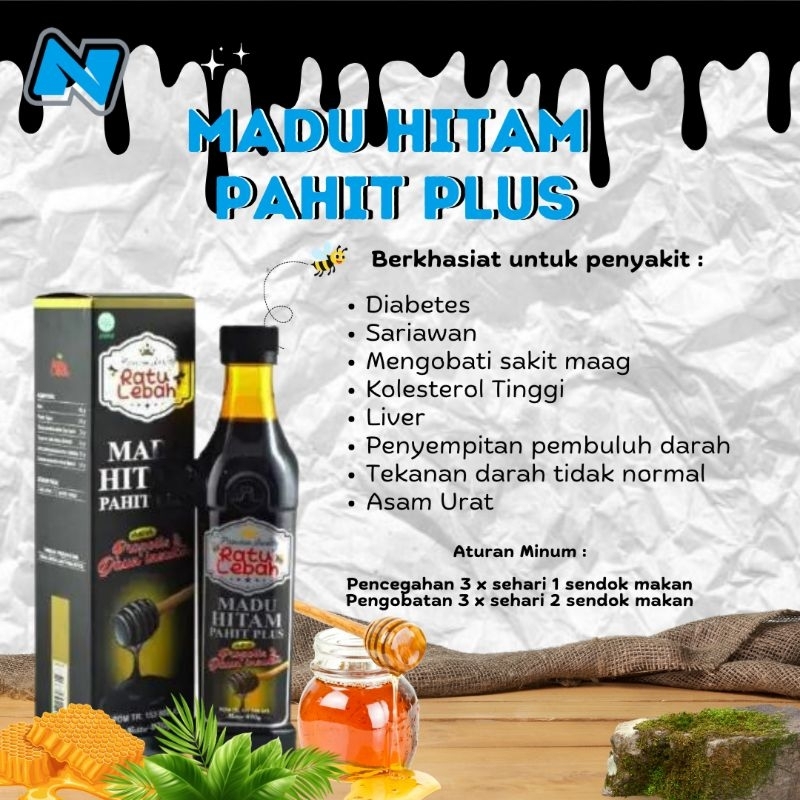 

madu hitam pahit ratu lebah